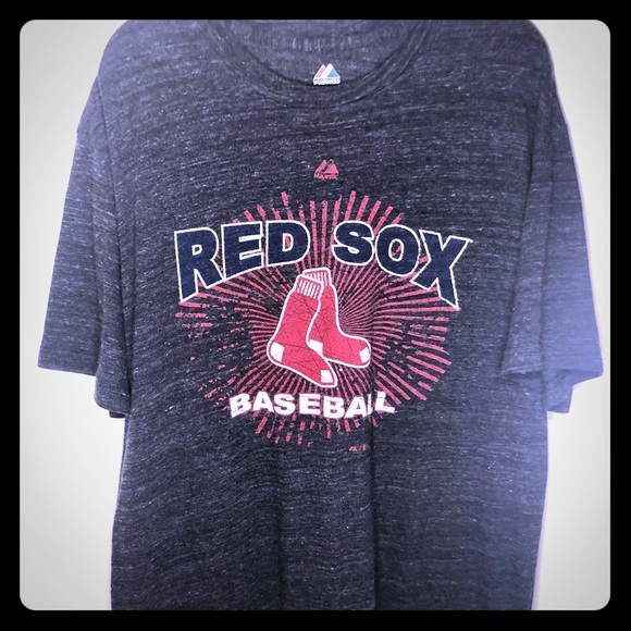 Majestic Other - Red socks t shirt